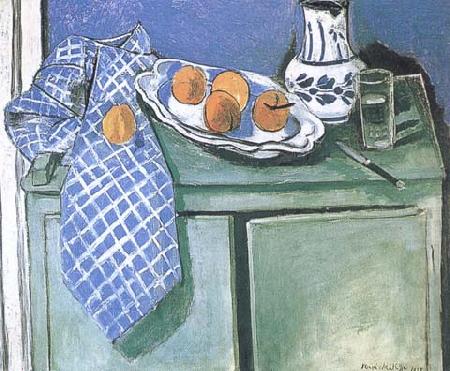 Still Life on a Green Sideboard (mk35), Henri Matisse